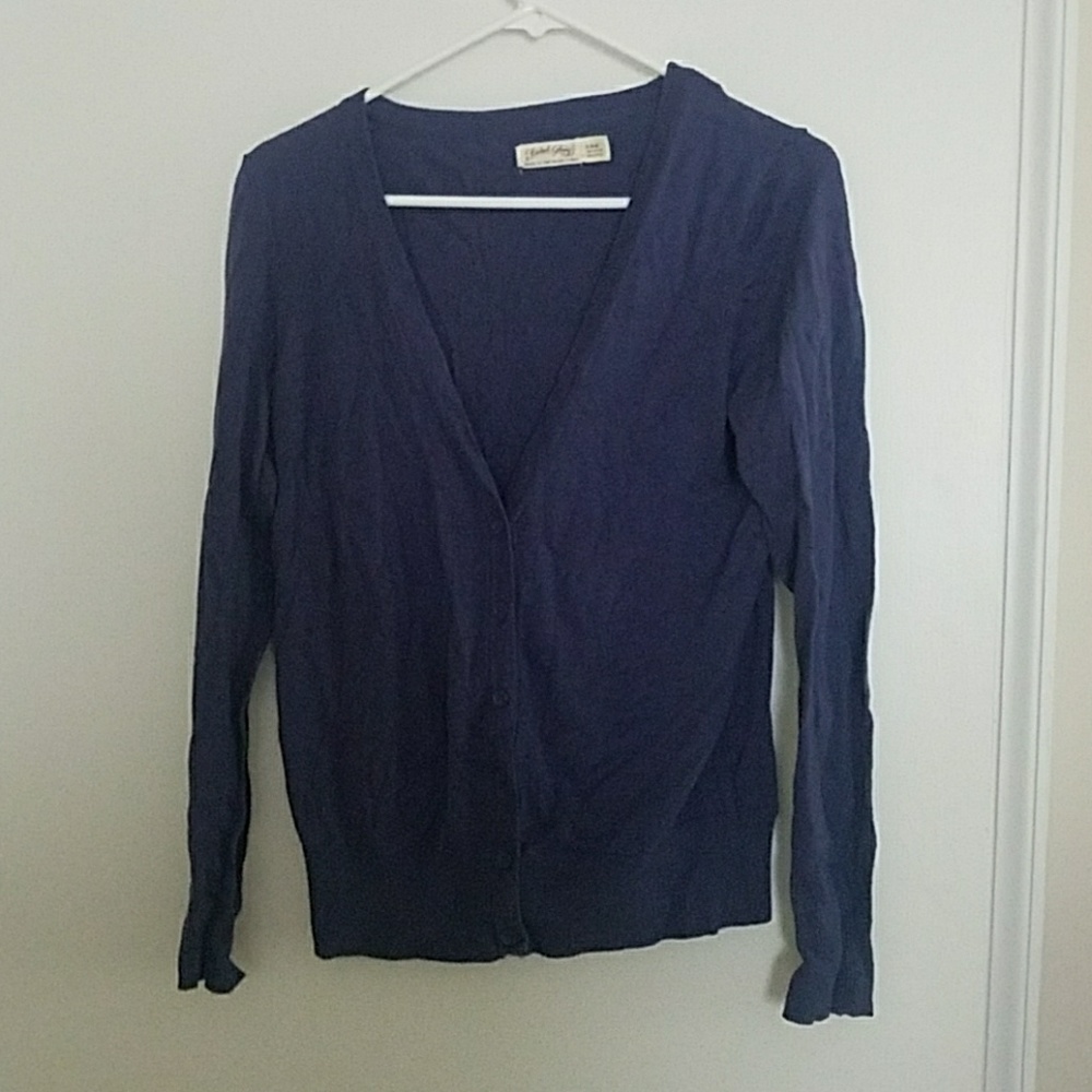 Blue Cardigan